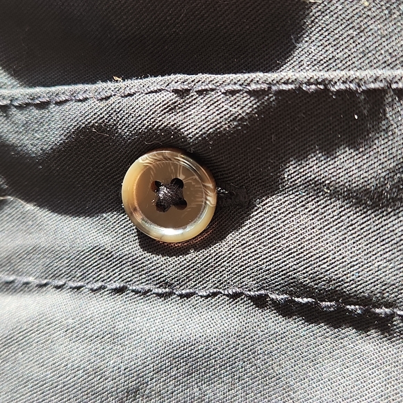 NWT BANANA REPUBLIC BLACK BUTTON DOWN JUMPSUIT - Picture 14 of 15